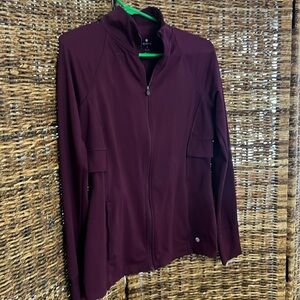 Deep Plum Athletic Jacket